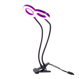 Grow Lights for Indoor Plant, LED Grow Light with Clip, Upgrade LEDs Clip On Plant Lights, Full Spectrum LED Plant Growing Lamp with 3 Modes , Auto Timer 3/9/12H