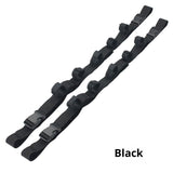 VRC Vehicle Rod Carrier, Car Fishing Rod Holder, 2 Nylon Straps 14.9 "*104.33", Fishing Pole Roof Rack Store 5 Poles Max, For vehicles with 4 Roof Grab Handles Only