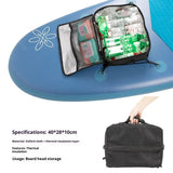 Waterproof Paddle Board Cooler Bag Paddle Board Accessories SUP Deck Bag Multi-Functional Durable Top Pocket Portable Premium Insulated Spacious
