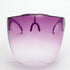 Gradient purple Tinted/Ombre Face Shield Full Cover Visor Glasses/Sunglasses (Full face goggles, protective goggles, protective face mask, splash proof) Amethyst/Fade