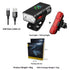 Bike Light, High Lumens Super Bright Bicycle Lite, USB Rechargeable Bike Headlight & Taillight Set, Waterproof Safety Bike Front & Rearlight for Road, Mountain, Night Riding