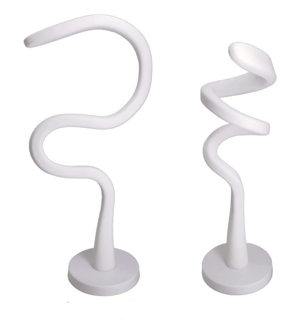 Front Load Washer Door Prop, Magnetic Flexible Washer and Dryer Door Support Keep Washer Drying Door Open to Keep Dry (White, 2pcs)