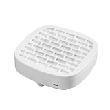 Nail Dust Collector, Cordless Dust Collector Nail Tech, Compact Powerful  Nail Vacuum Fan Rechargeable Dust Pedicure for Home, White（white）