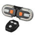 Bike Turn Signals,Bright Bicycle Turn Signals Front Back IPX5 Waterproof Wireless Remote Control Rear Bike Light USB Rechargeable LED Bike Flashlight