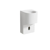 Automatic Induction Toothpaste Dispenser Wall Mounted for Bathroom,1800mAh Rechargeable,4 Gears Electric Toothpaste Squeezer Dispenser for Kids and Adults (White)