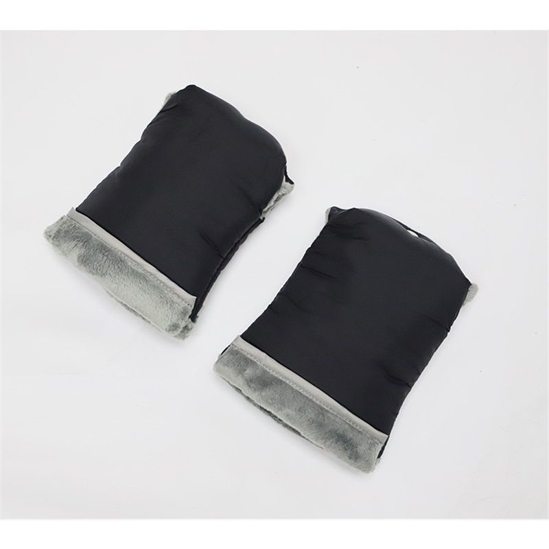 Enfant Stroller Warmmuffs Gloves - Anti-Freeze Stroller Mittens for Handlebars, Water Repellent Hand Warmer Muff for Cold Weather, Plush Lined Stroller Warmmuffs