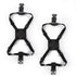 Luggage Bungee Straps for Attaching Bags - 2 Pack Adjustable Elastic Luggage Straps with Buckle, Black Luggage Strap for Suitcases Handle Carry on Add Bag, Backpack, Purse,