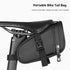 Bike Seat Bag, Water-resistant Bicycle Saddle Bag with Reflective Strap, Cycling Under Seat Pouch, Bike Seat Pack for Mountain Road Bikes and Commuters