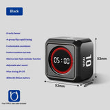 Office Desk Timer Cube, Visual Pomodoro Timer with Gravity, Countdown 5/10/25/45 Min, Rechargeable Productivity Tool for Classroom, Kitchen, Gym, Yoga, College School Supplies Cool Gadgets