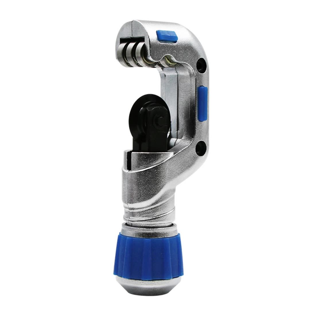 Tube Cutter, Heavy Duty Tubing Pipe Cutter, 3/16 to 1-1/4 inch Cutting Diameter, Ideal for Cutting Copper, Aluminum, Brass, Steel, Plastic and More
