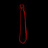 Led Tie Light Up Ties Novelty Necktie For Men LED Light Up Ties Costume Accessory Light Up Neckties（Red）