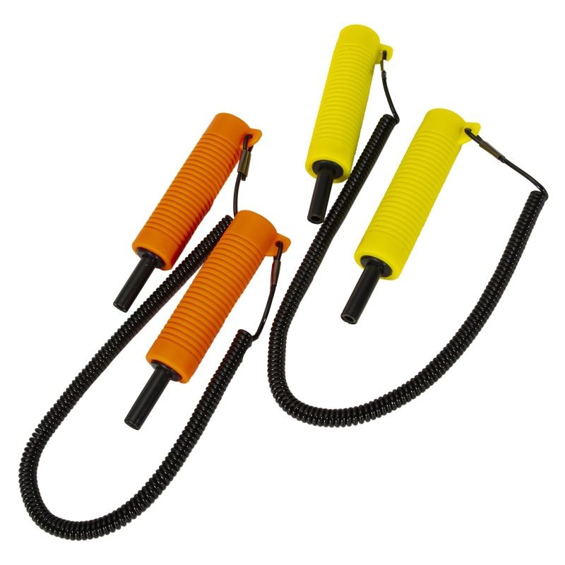 2pcs Ice Picks for Ice Fishing Safety Picks Awls with Emergency Whistle with Lanyard Breaking Tools Accessories for Rescue Signaling Skating, Skiing, Sledding or Walking on Ice.