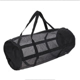 Diving Mesh Duffel Bag Large Capacity, Quick-Dry Ventilation System Mesh Duffel Bag for Scuba Diving, Snorkeling & Spearfishing Ideal Beach Travel Companion