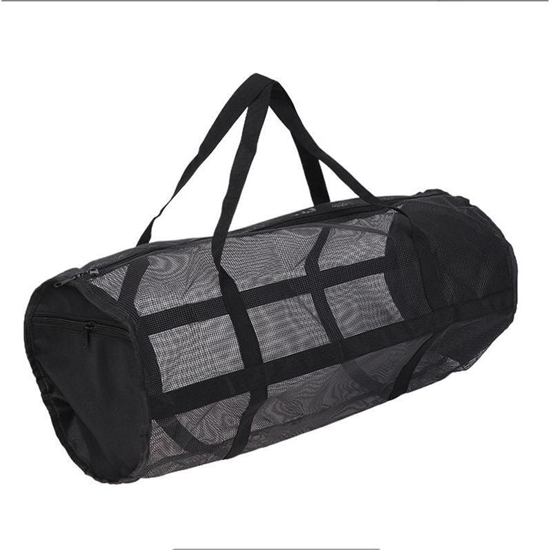 Diving Mesh Duffel Bag Large Capacity, Quick-Dry Ventilation System Mesh Duffel Bag for Scuba Diving, Snorkeling & Spearfishing Ideal Beach Travel Companion