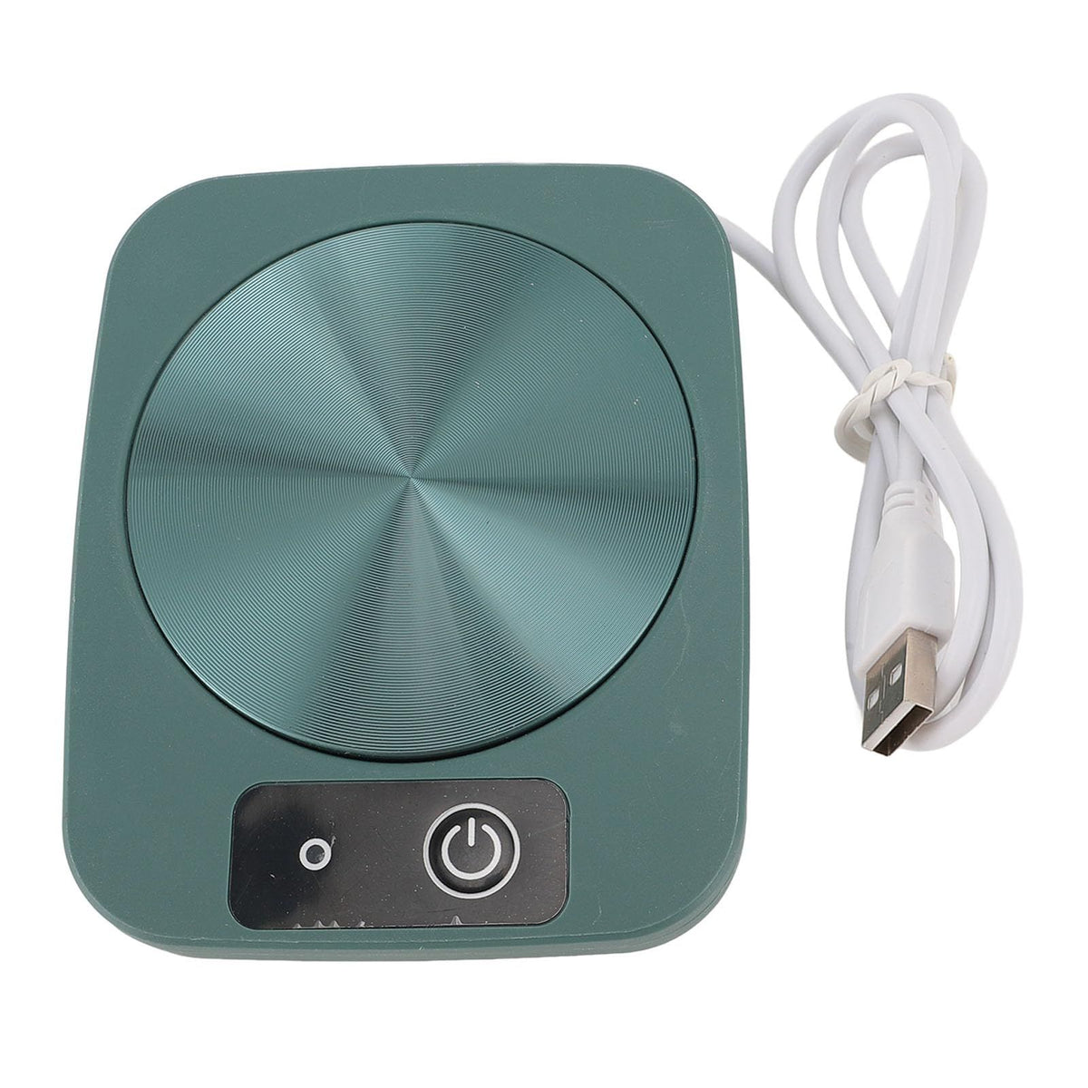Coffee Mug Warmer with Cup, Coffee Warmer 55℃ Constant Temperature Thermostat Coaster Smart Cup Warmer for Heating Coffee, Beverage, Milk, Tea and Hot Chocolate (Green)