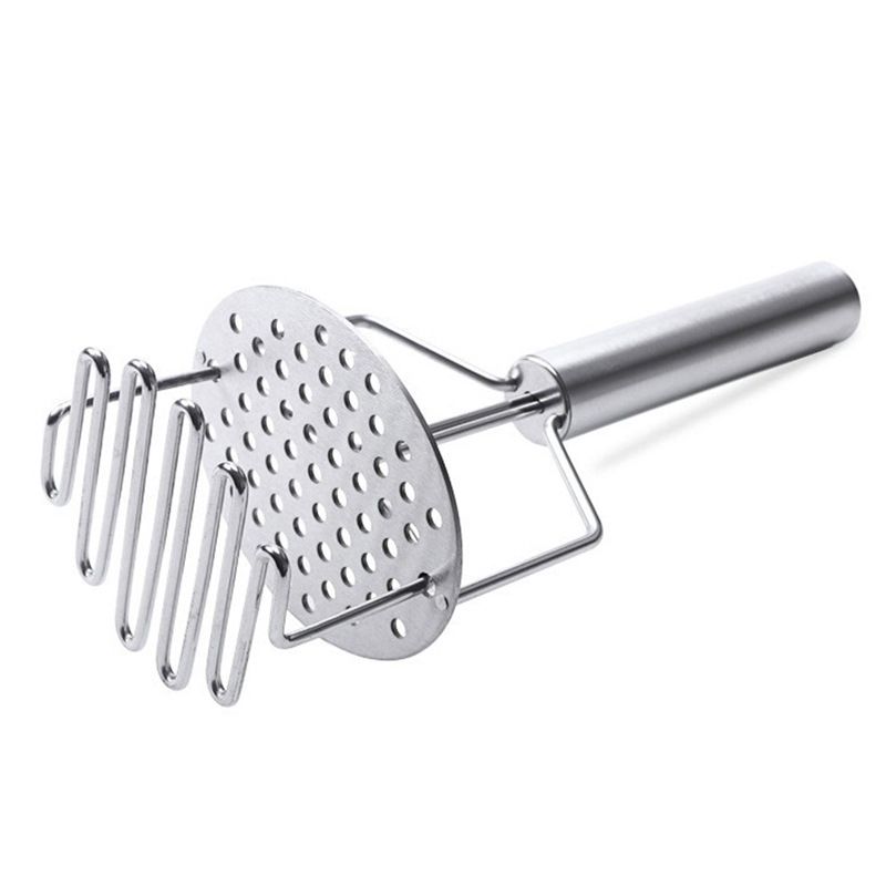 Stainless Steel Potato Masher Double Layer Potato Ricer Kitchen Potato Presser Hand Mashed Potato Maker