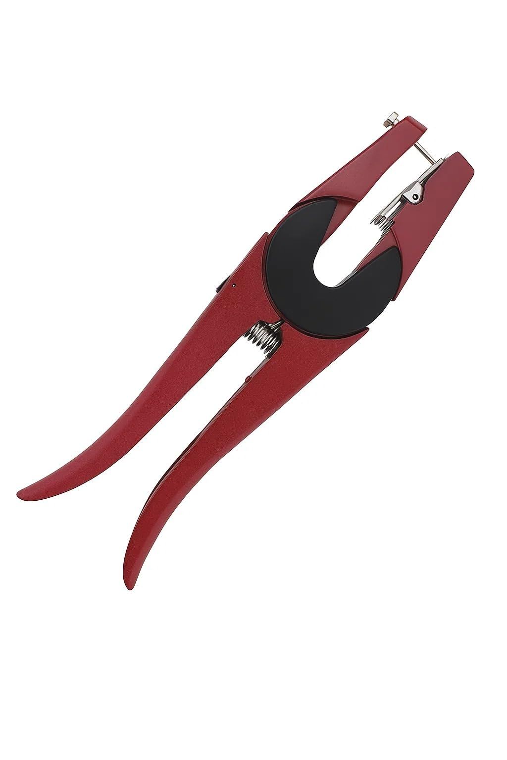 Livestock Ear Tag Applicator Tool – Heavy Duty Metal Tagging Pliers for Cattle, Goats, Sheep, and Farm Animal Identification（24cm,Give away a wrench and an ear tag nail）