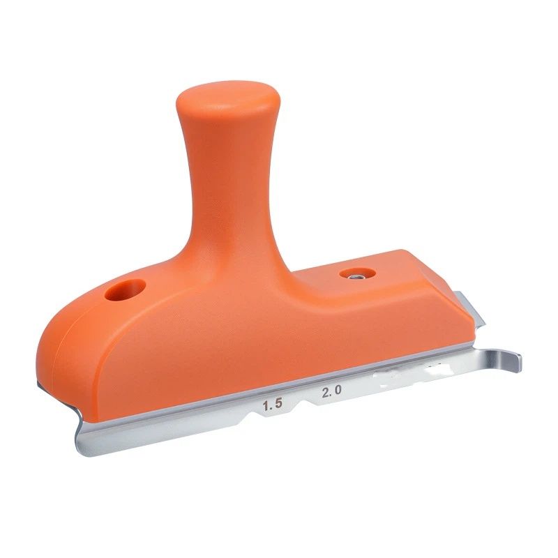Imbot Edge Banding Trimmer With Stainless Steel Blade，Woodworking Trimmer For Deburring, Edge Planing,Correcting Wood Edges, Woodworking, Veneer（Edge trimming knife+bag）