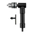 Drill Chuck Extension,  90 degree attachment Adapter With 3/8" Keyed Chuck 8mm Hex Shank Power Tool Accessory（10.8*15.5cm)