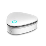 Odor Remover Machine for Smoke Smell, Smoke Odor Remover, Odor Remover for Smoke Smell, Mini Ultimate Odor Purifier for Home,Car,Refrigerator,Shoe Cabinet（11.5*11.5*4.3cm,white)