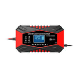 Battery Charger 12V and 24V Fully-Automatic Smart Car Battery Charger, Battery Maintainer Trickle Charger, and Battery Desulfator with Temperature Compensation