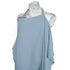 Nursing Cover for Breastfeeding, Breathable Breastfeeding Cover up with Arch Neckline for Women, Nursing Apron( Blue 71*95cm)