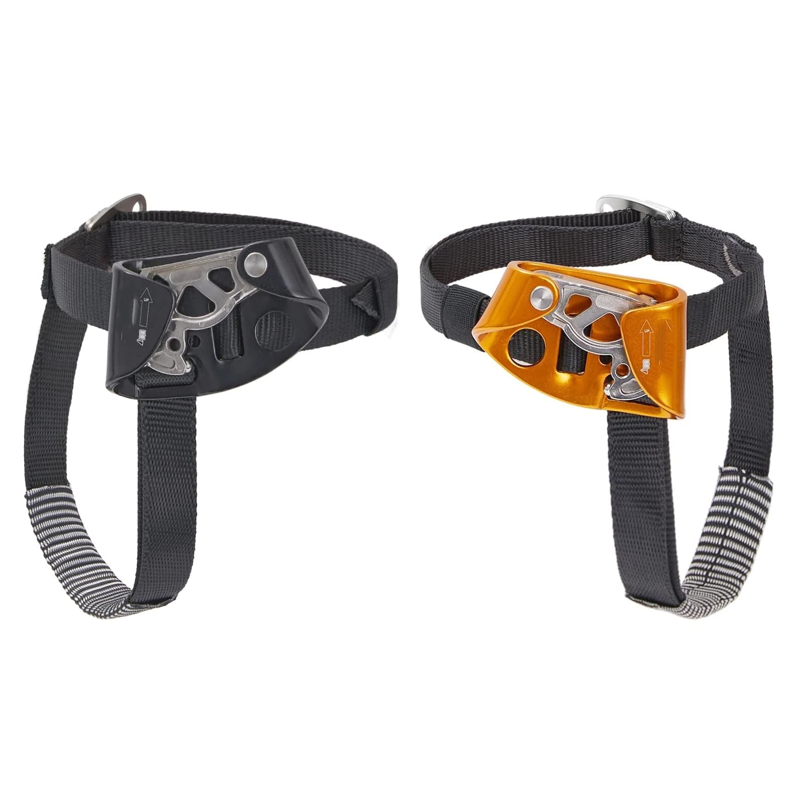 Quick Step Foot Ascender,Outdoor Rock Climbing Tree Arborist, Mountaineering Equipment Climbing Rappelling Device for 8-13mm Rope