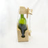 Fun Bottle Gift Lock Challenge Puzzle Game Wood Brain Teaser for Adults Party and Gathering（Excluding wine bottles）
