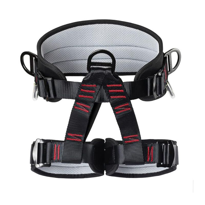 Climbing belts, Thicken Professional Half Body Safety Belt Climbing Gear for Tree Climbing, Fire Rescue, Rappelling and Other Outdoor Adventure Activities
