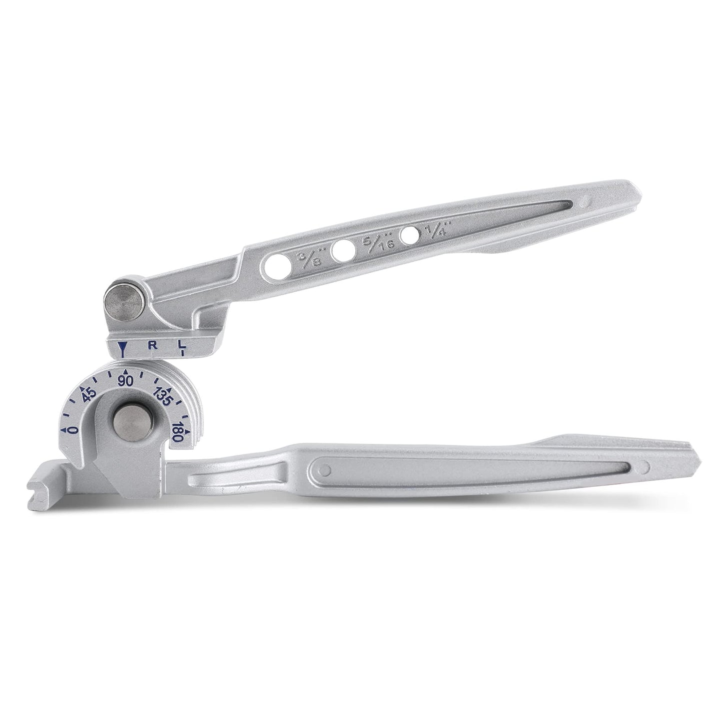 3-in-1 Tube Bender Tubing Brake line Bender for Soft Copper, Aluminum, Metal, Pipe Bender 180° (1/4" 5/16" 3/8")