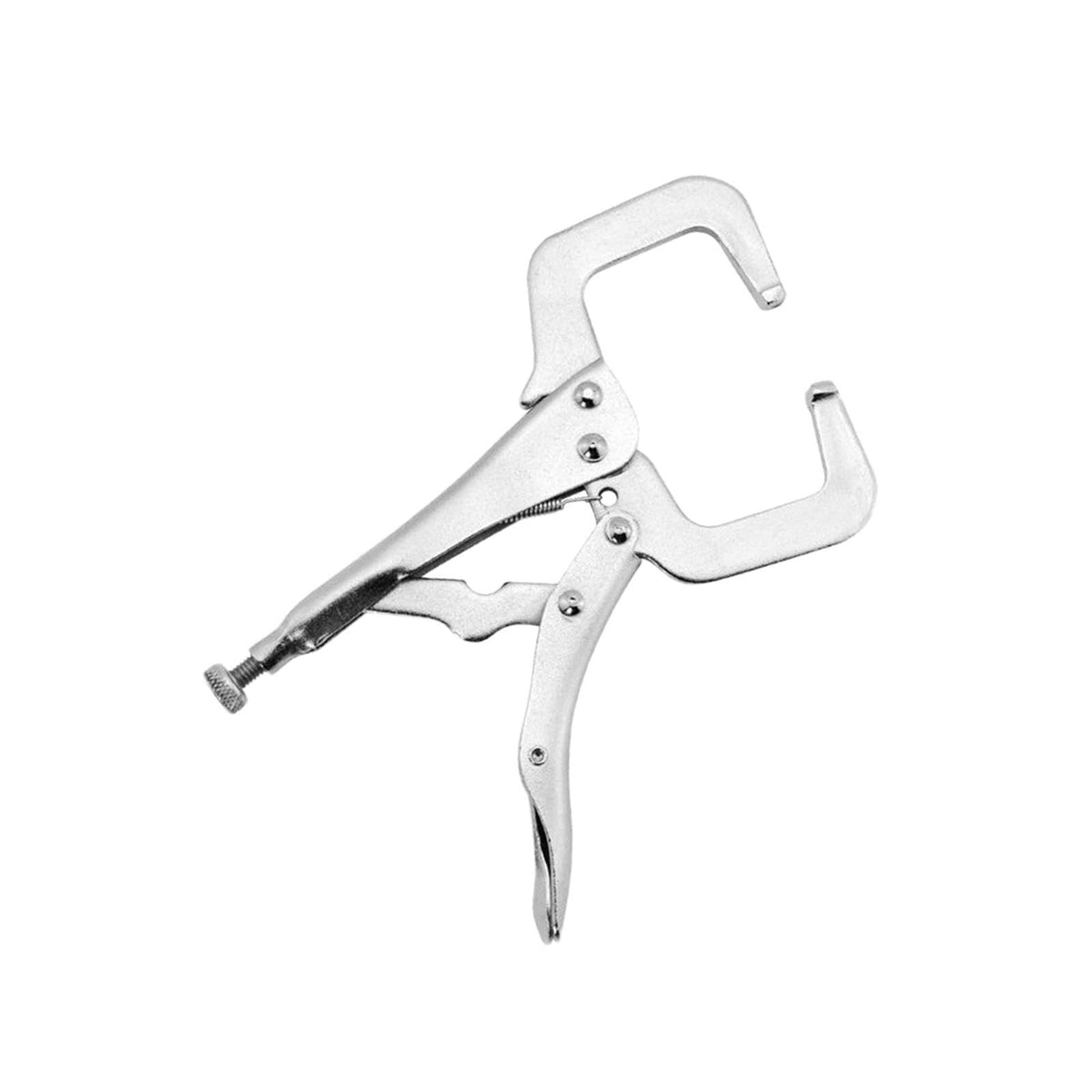 Locking Pliers with Swivel Pad Jaws, Intuitive Thumb Knob, Adjustable Clamp for Home, Shop, Woodworking, 9Inch