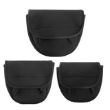 3pcs Spinning Reel Cover Storage Baitcasting Trolling Fishing Reel Protective Case Pouch Sleeve Gloves Fishing Bags  (S Fits:1000 2000 Spining Reel)