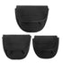3pcs Spinning Reel Cover Storage Baitcasting Trolling Fishing Reel Protective Case Pouch Sleeve Gloves Fishing Bags  (S Fits:1000 2000 Spining Reel)