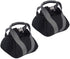 2 Pcs Adjustable Heavy Fitness Power Sandbag, Portable Adjustable Canvas Sand Kettlebell Soft Sand Bag, Weightlifting Dumbbell for Home Training, Fitness, black
