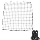 100*100cm Replacement Soccer Rebounder Net Soccer Rebounder Net Soccer Rebounder Net Bounce Back Kickback Football Practice Training Aid （1 net+20 elastic ropes）