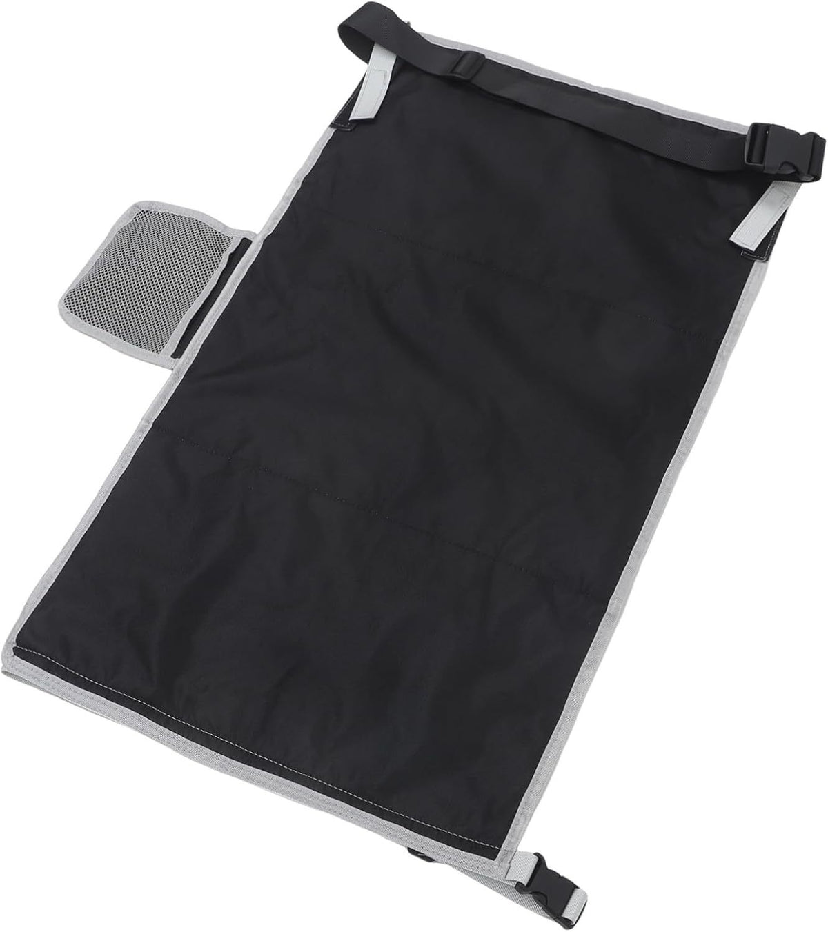 Toddler Airplane Bed, Kids Airplane Seat Extender Travel Bed, Kids Airplane Travel Essentials, Airplane Must Have for Toddlers, Portable Plane Bed Foot Rest for Flights(Black)