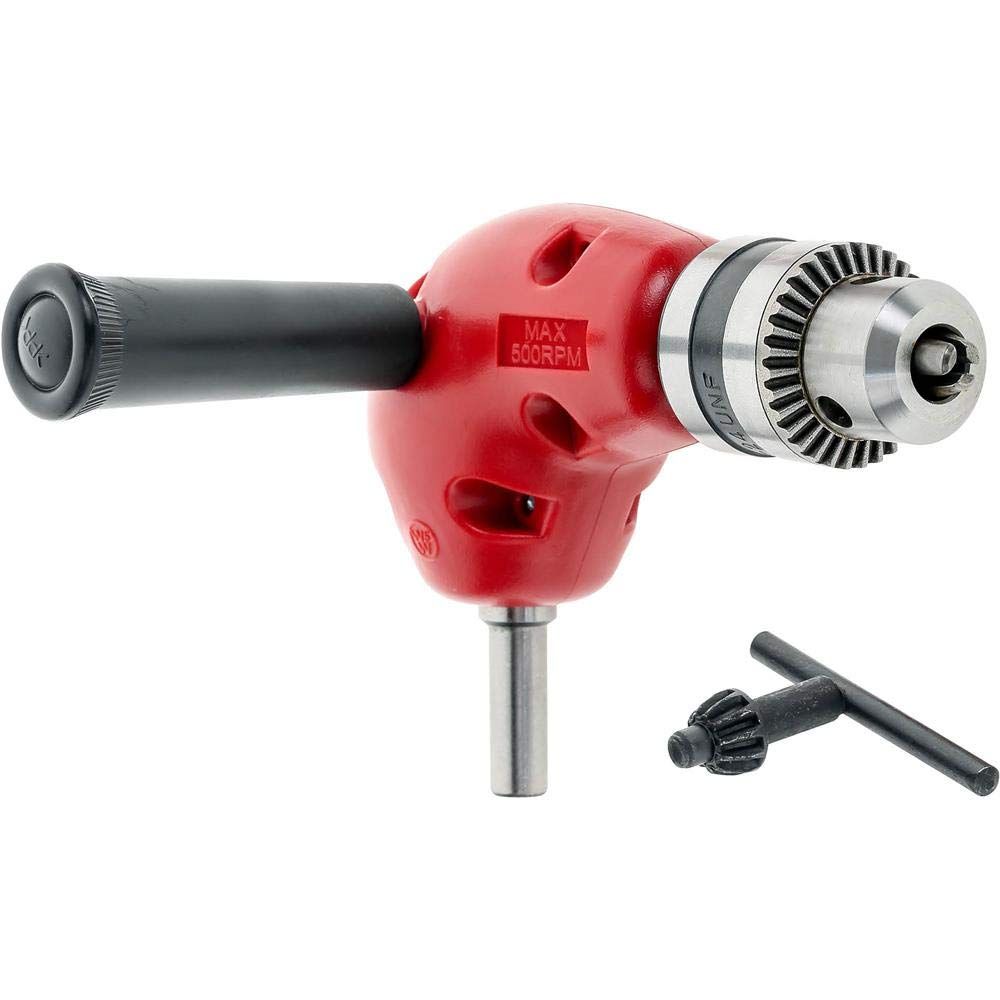Right Angle Drill AttachmentExtension accessory corner three jaw clamp narrow space maintenance tool