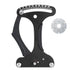 Bicycle Spoke Tension Meter Measuring Tool Aluminum Alloy Bicycle Wheel Repair Tool Spoke Wire Tension Adjustment Tool for Cycling Wheel Spokes Check or Correction（19.5*11.5cm)