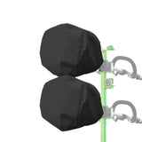 2 Pcs Weed Eater Covers, Waterproof Trimmer Engine Covers, 420D Heavy-duty Oxford Ripstop, Black, Adjustable, 12.8 x 17.3 Inches