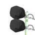2 Pcs Weed Eater Covers, Waterproof Trimmer Engine Covers, 420D Heavy-duty Oxford Ripstop, Black, Adjustable, 12.8 x 17.3 Inches