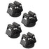 Magnetic Broom Holder,4PCS Anti-Slip Magnetic Mount Storage Broom Holders with Rubber Grippers,11lbs Heavy Duty Magnetic Tool Holder for Work Garage Laundry Kitchen RV Van Accessories