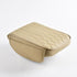 Car Center Console Cover, Leather Car Armrest Box Cover, 12.5" x 8.6" x 1.9" Arm Rest Pad with Pockets, Soft Auto Armrest Storage Box Protector, Universal Interior Car Accessories (Beige)