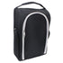 Golf Shoe Bag for Travel Zippered Sport Shoe Carrier Bags with Side Accessory Pockets for Socks, Tees, Golf Balls（Black）