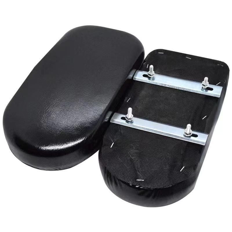 Bicycle Manned Cushion, Rear Bike Seat Cushion Back Comfortable Saddle Shelf Seat Wide Soft Pad Comfort Long Replacement for Men Women Adults School Sports Trail Riding Carrier