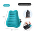 Inflatable Lumbar Support Pillow for Travel Seat and Office Chair, Back Support Pillow for Airplane Travel and Car, Lumbar Pillow for Lower Back Pain Relief and Improve Posture, Easy to Carry
