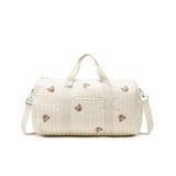 Baby Diaper Tote Bag Stroller Storage Bag Infant Carriages Diaper Organizer Pouches Handbag Embroidered Mommy Bag
