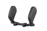 Car Headrest Pillow, Adjustable Head Neck Support Pillow, U- Shaped, Travel Sleeping Car Headrest, Only for Car Seat Headrest with Poles（black small）