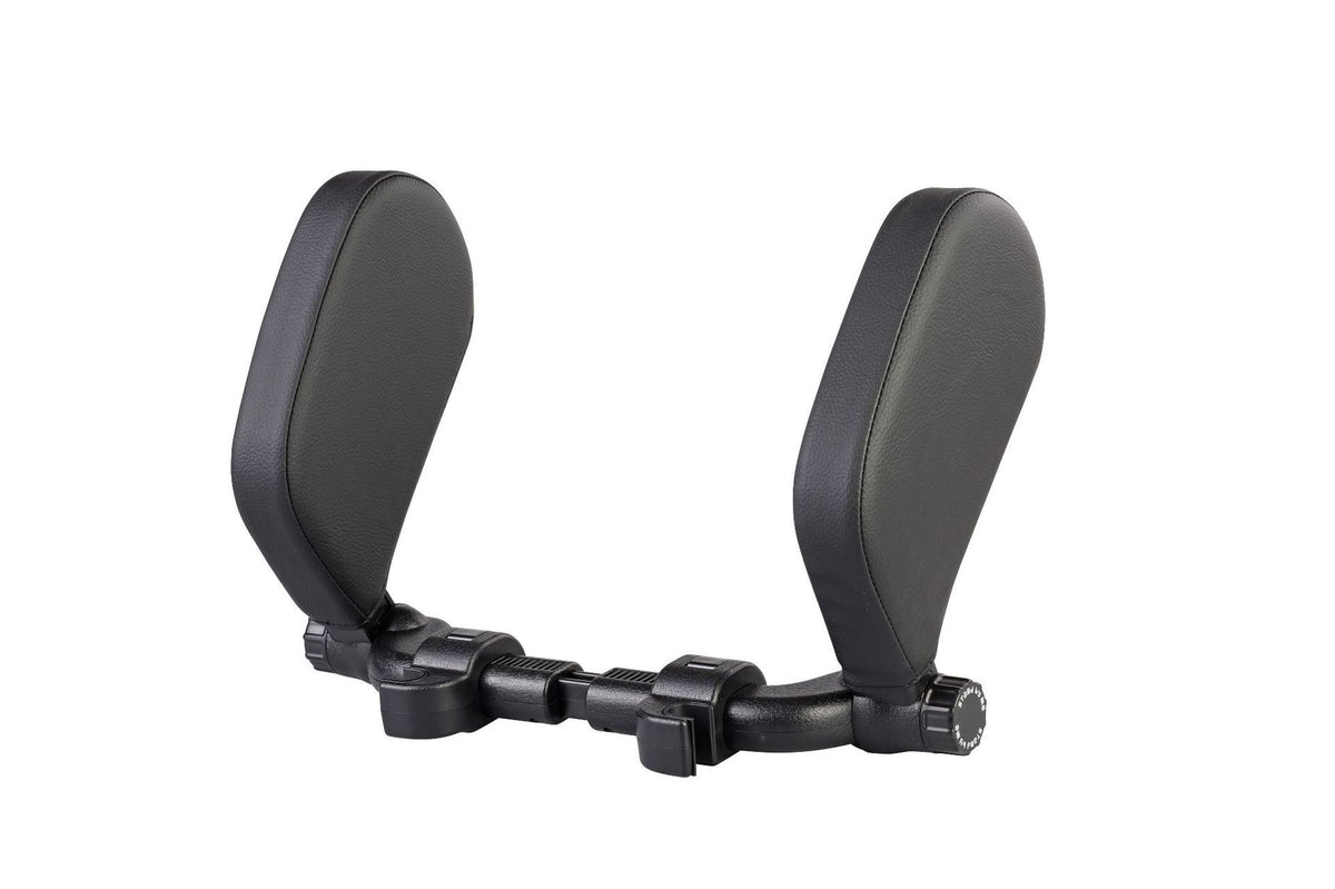 Car Headrest Pillow, Adjustable Head Neck Support Pillow, U- Shaped, Travel Sleeping Car Headrest, Only for Car Seat Headrest with Poles（black small）