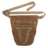 Handy Garden Tool Belt, with Multiple Pocket Heavy Duty Small Tool Belt Pouch Outdoor Gardening Tools Waist Belt for Women & Men Gardeners ( Brown)