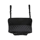 Car Purse Holder - Durable Leather Seat Back Organizer, Front Seat Storage Barrier, Pet & Kids Driver Storage Netting Pouch （Classic）